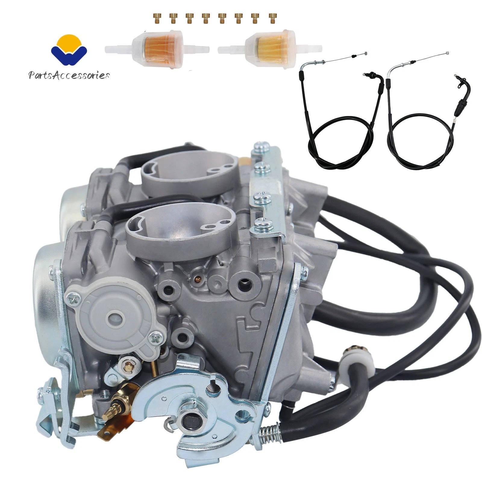 Carburetor & Throttle Cable for Yamaha VStar 650 (2000–2008)