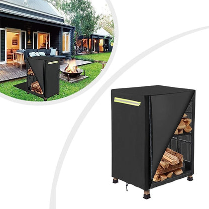 Firewood Rack Cover for Garden Usage (210D Oxford Cloth)