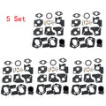 5X Carb Rebuild Kit Gasket for Briggs & Stratton 3HP 4HP 5HP (495606 494624)