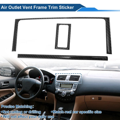Air Condition Outlet Vent Trim Cover Frame for Honda Accord (2018–2023)