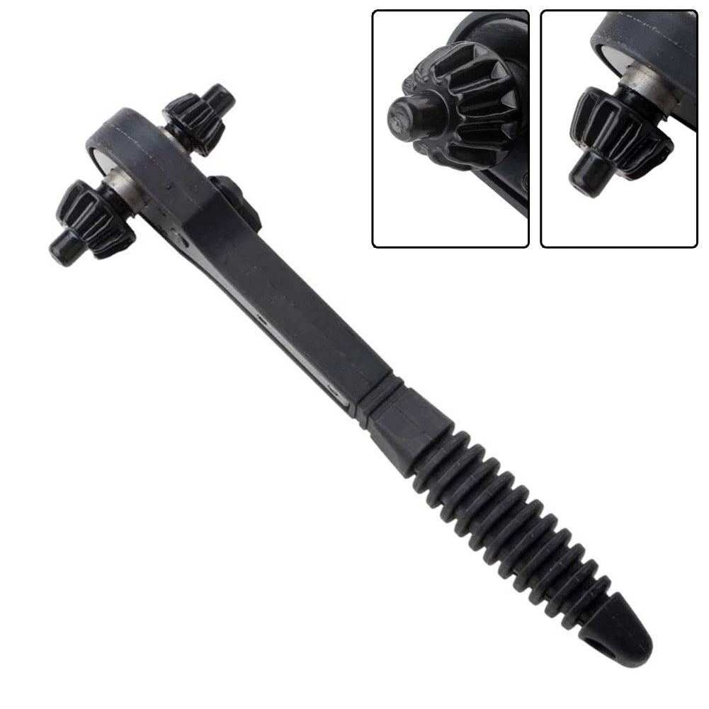 Ratchet Spanner for Electric Drills (Plastic/Rubber/45# Iron)