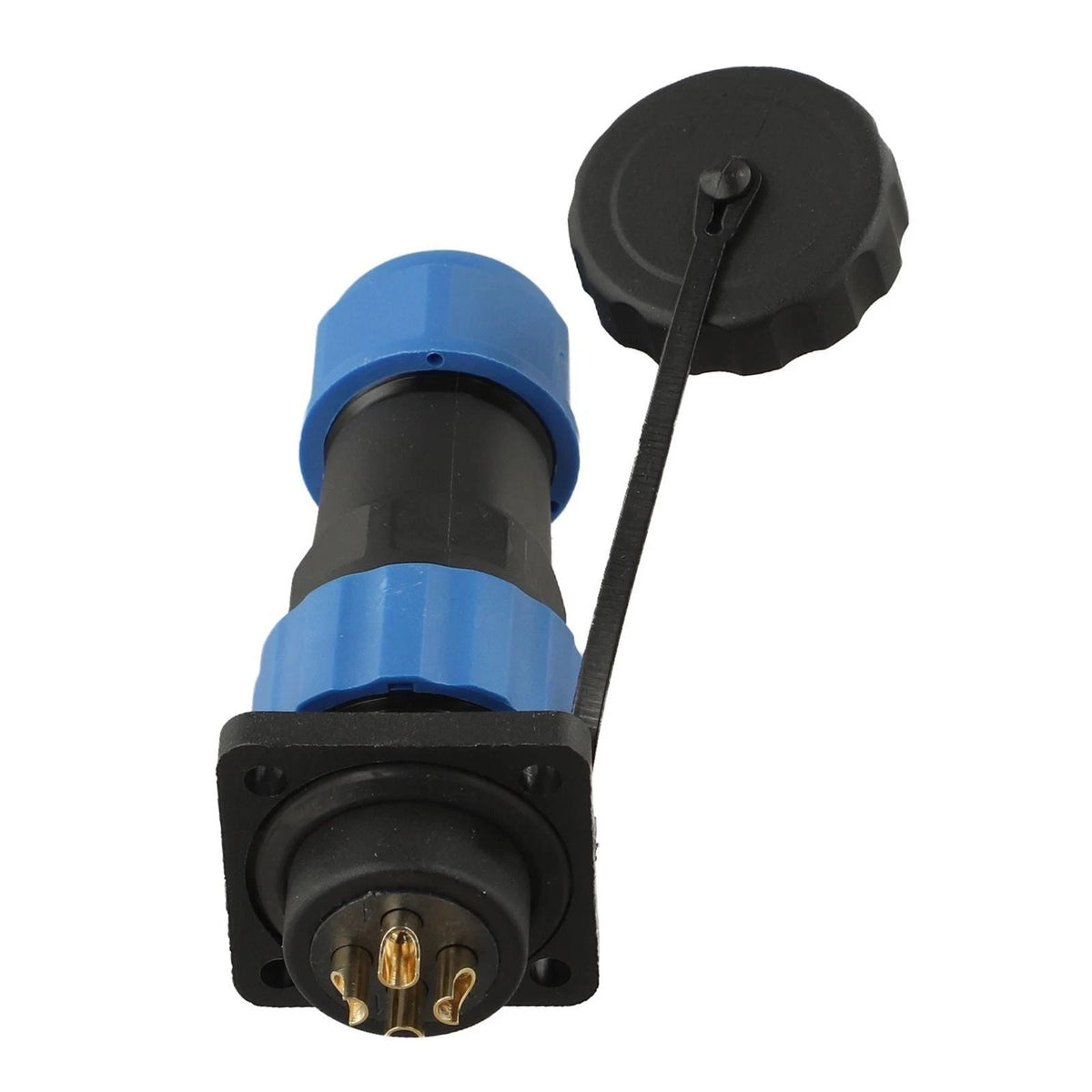 2-5pin SP20 Square Panel Mount + Socket Circular Connector for