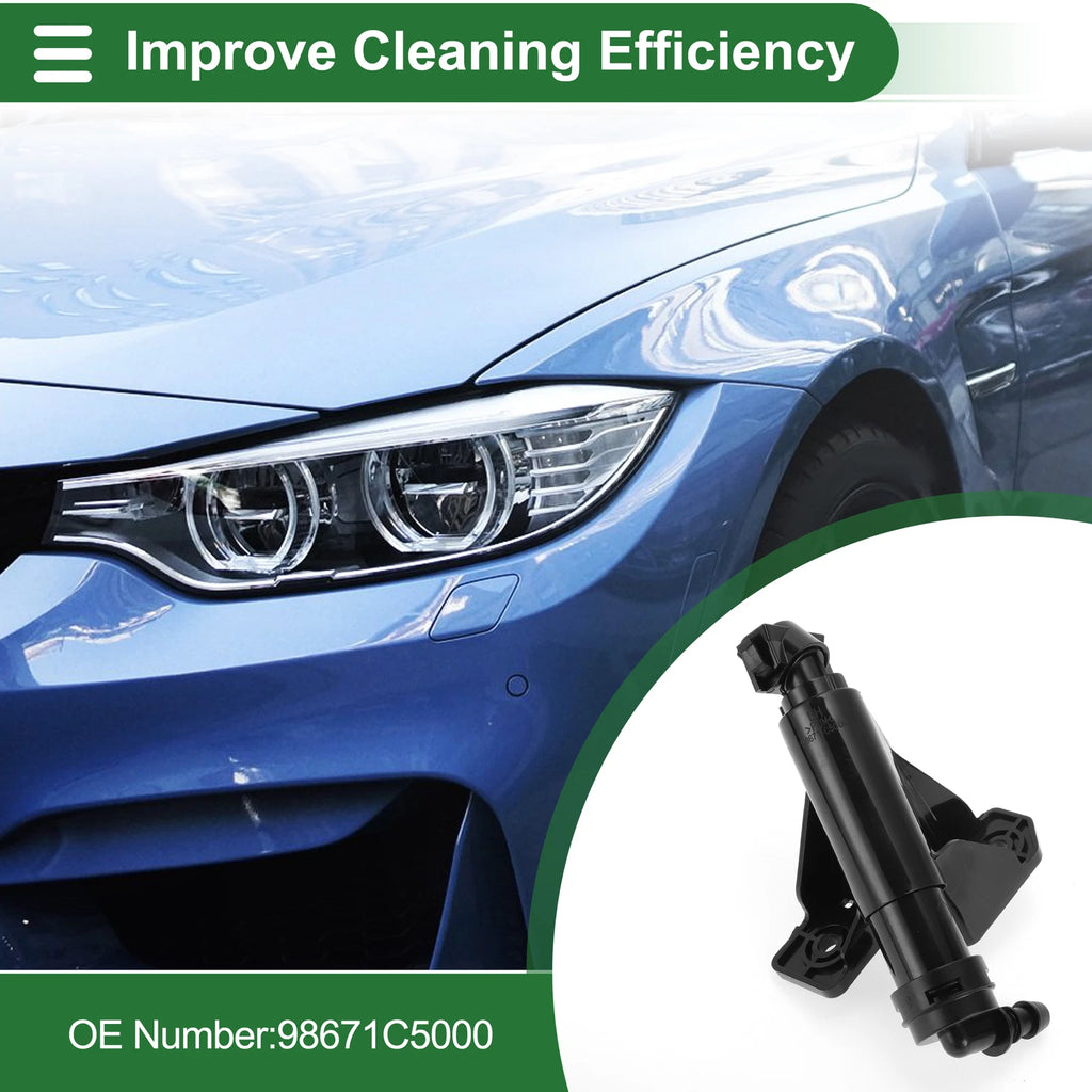 Front Driver Side Headlight Washer Nozzle for Kia Sportage (1994–2004) No. 98671C5000