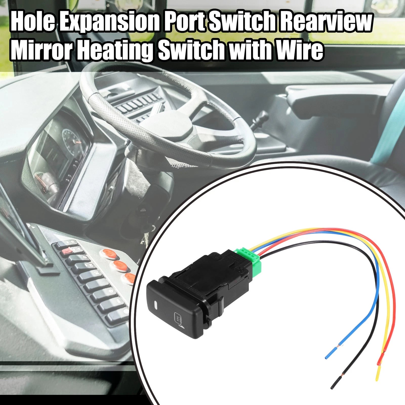 Rearview Mirror Heating Switch Replacement for Toyota Alphard (2015–2023)