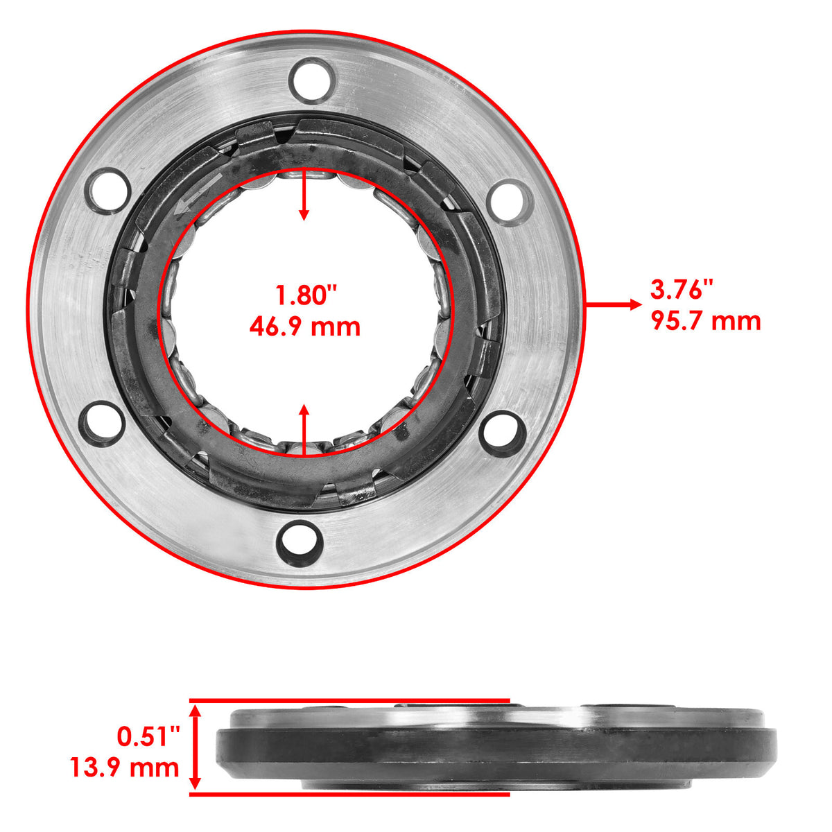 Starter Clutch Sprag Bearing for Honda Accord Civic CR V (2008–2022)