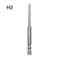 Hex Screwdriver Bit Set for Construction (3.93'' Ball End)