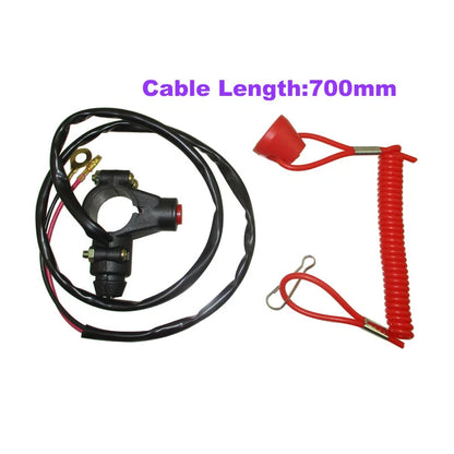 Engine Kill Stop Tether Safety Switch for Pocket Bike Mini Dirt Bike ATV
