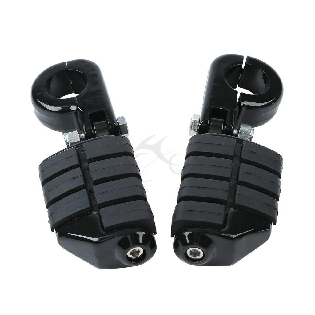 1.25" Highway Engine Guard Footpeg Mount Clamps for