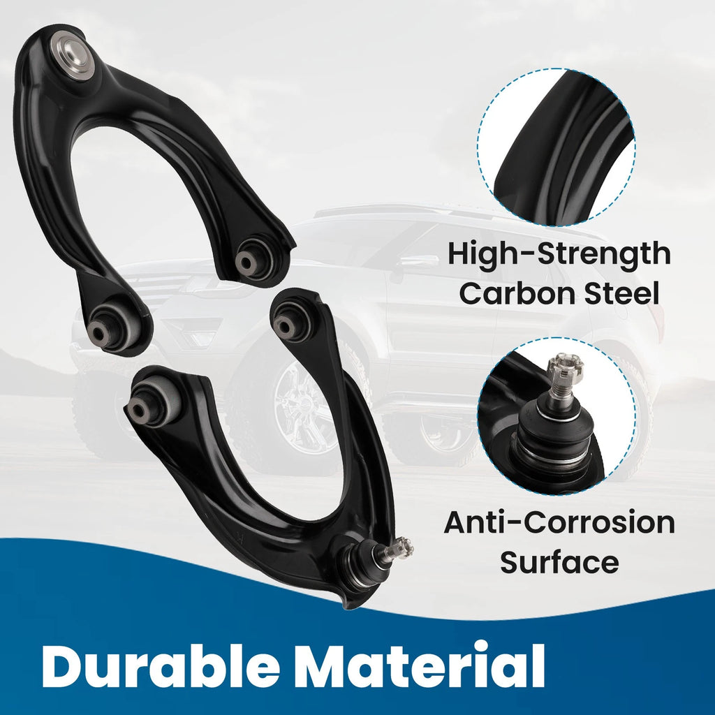 Front Upper Control Arms w/ Ball Joint Assembly for Honda Accord (2008–2012)