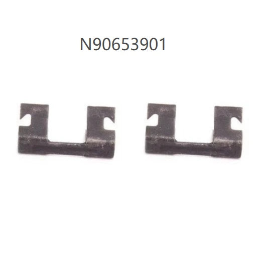 Hood Pull Tab Buckle Set 2pcs for Q3 2012-2017 For A3 2001 2007 2016 2017