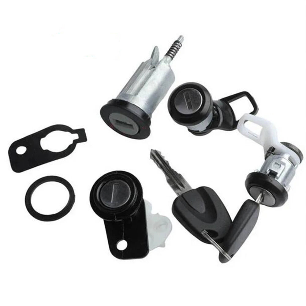 Ignition Switch & Lock Barrel Cylinder Set with 2 Keys for Daewoo (–) 96223338