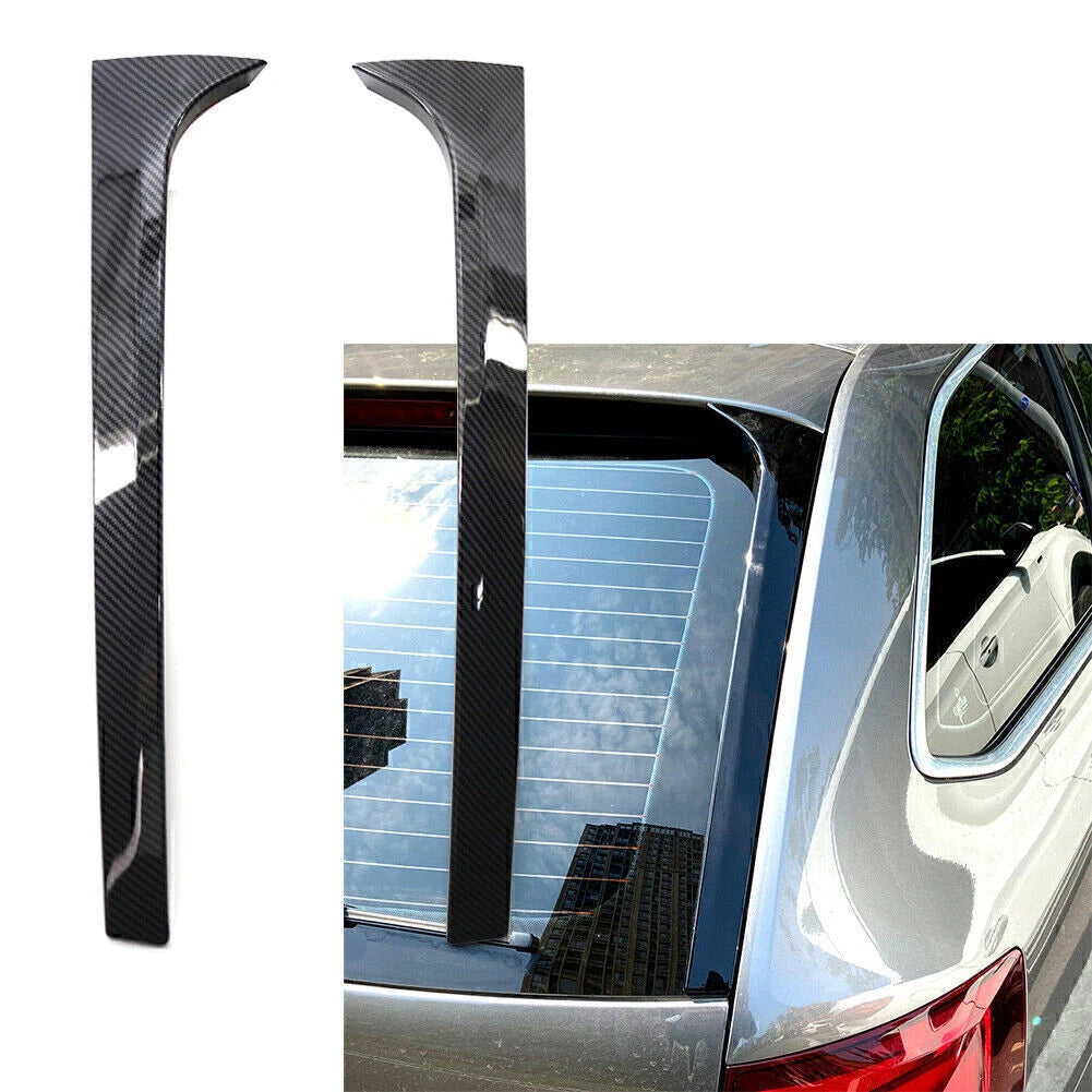 Rear Window Side Spoiler Canard Splitter Trim for Skoda Octavia (2014–2019)