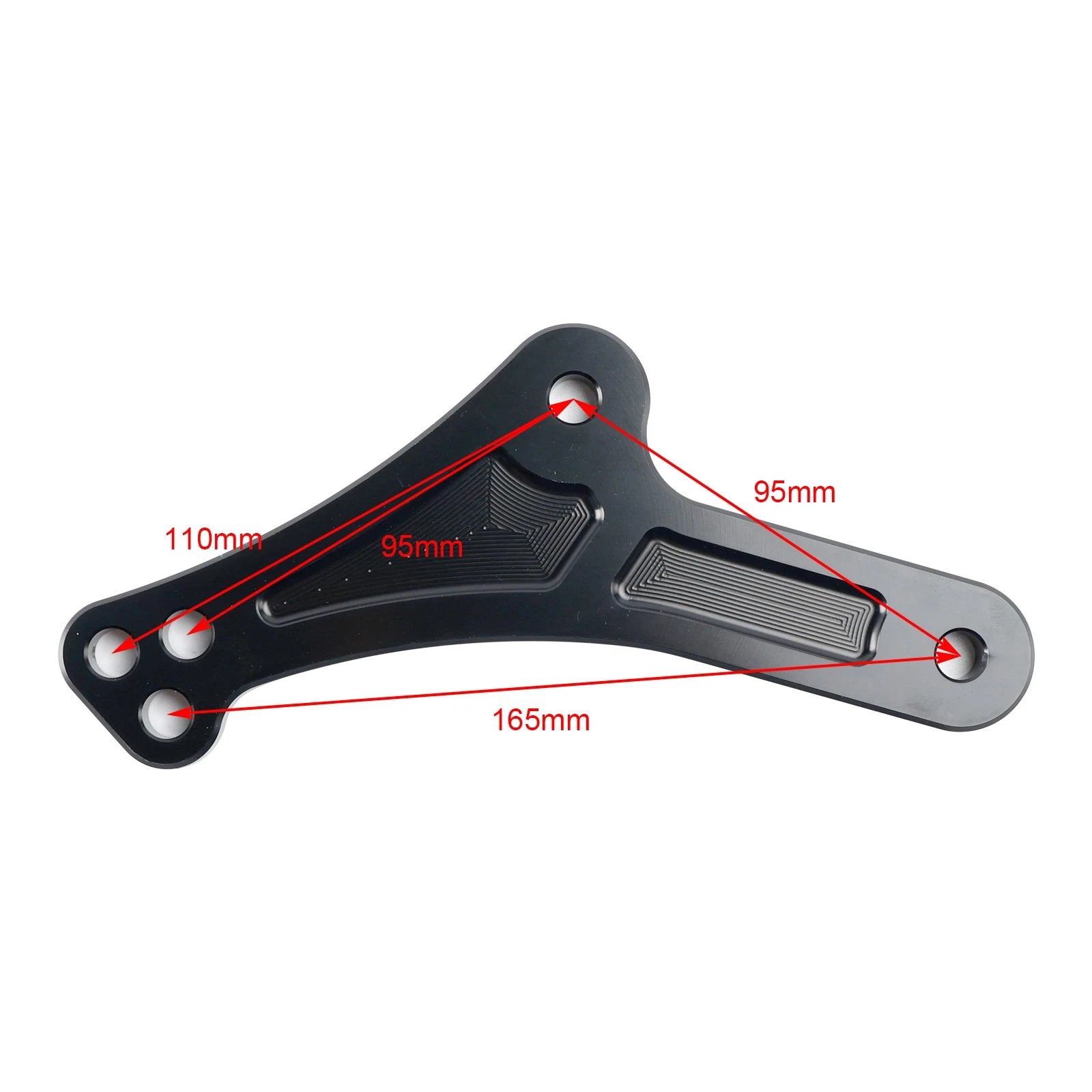 Adjustable Lower Suspension Links for Kawasaki ZX-25R ZX-4R (2023–2024) Black T9