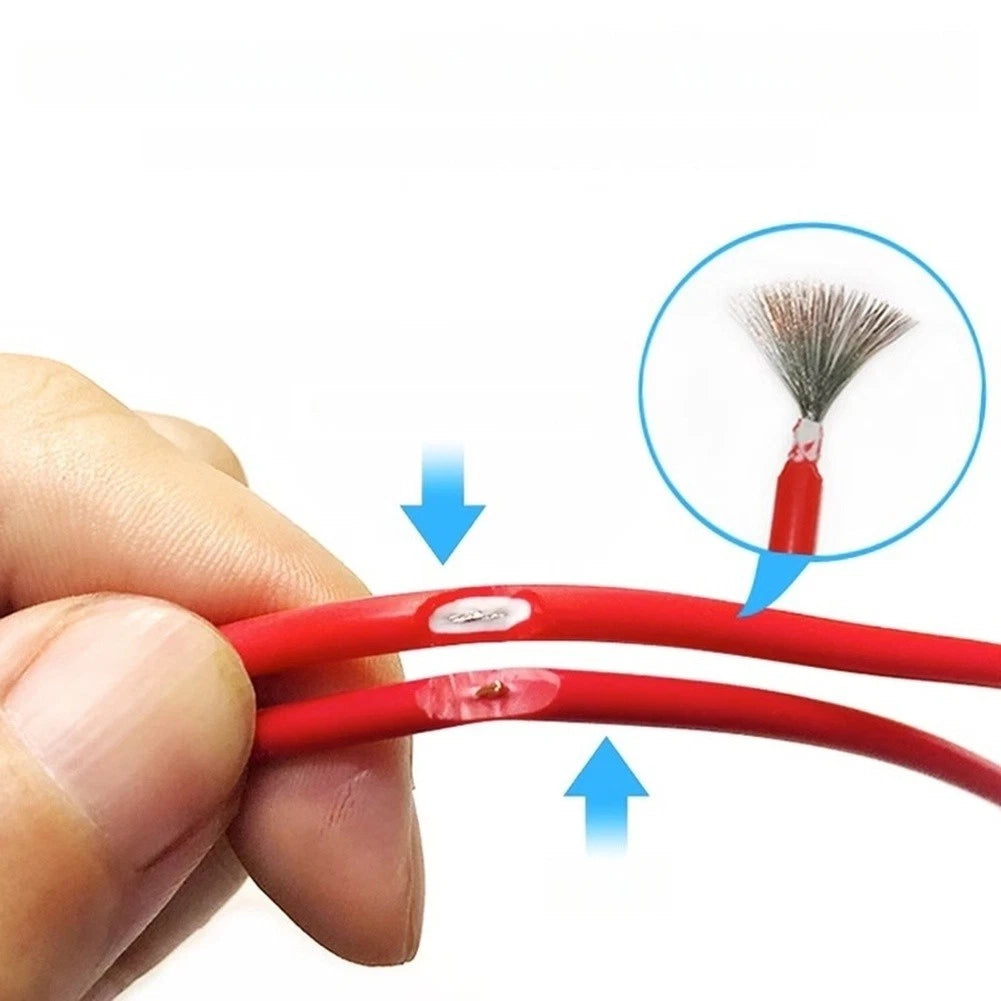 Multimeter Probe with 4mm Banana 1.2m Silicone Wire for 20A Use