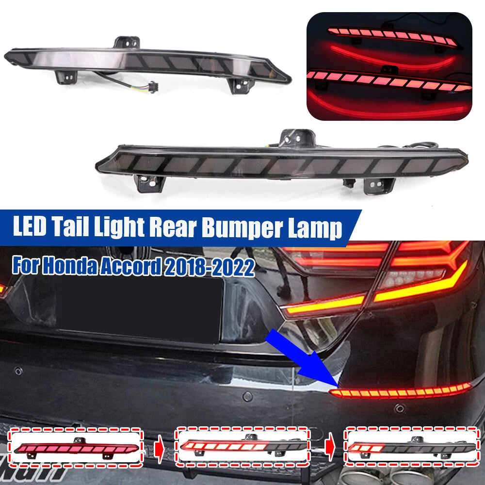 LED Reflector Tail Light for Honda Accord (2018–2022)