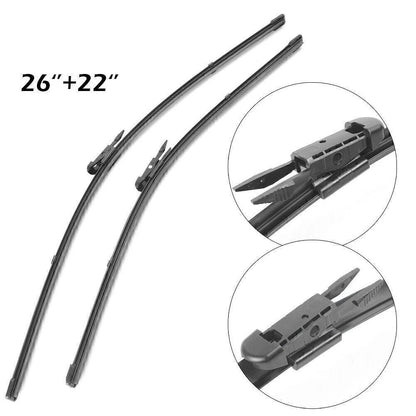 Set of 2 Front Windshield Wiper Blades for Ford Explorer (2011–2017)