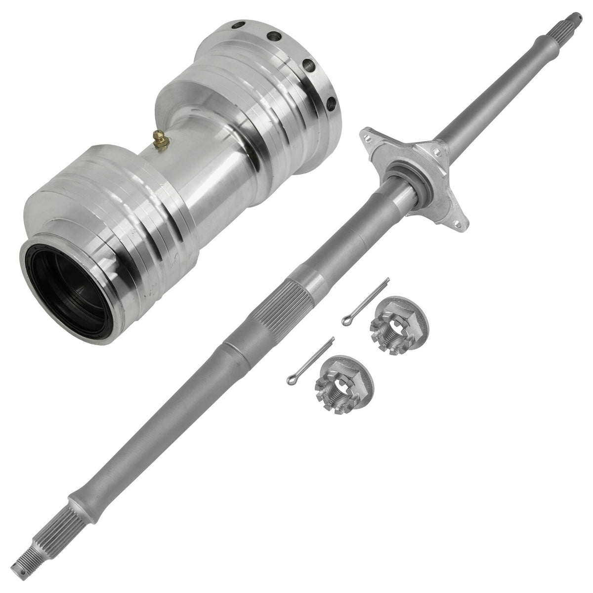 Rear Wheel Axle Shaft and Bearing Carrier for Honda TRX450R (2006–2009)