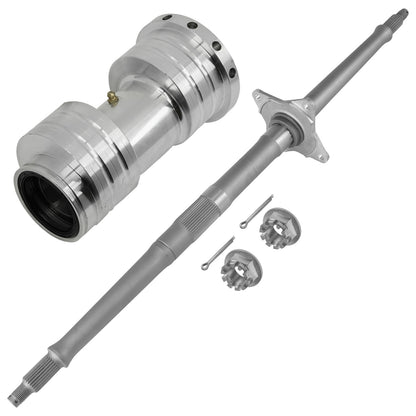 Rear Wheel Axle Shaft and Bearing Carrier for Honda TRX450R (2006–2009)
