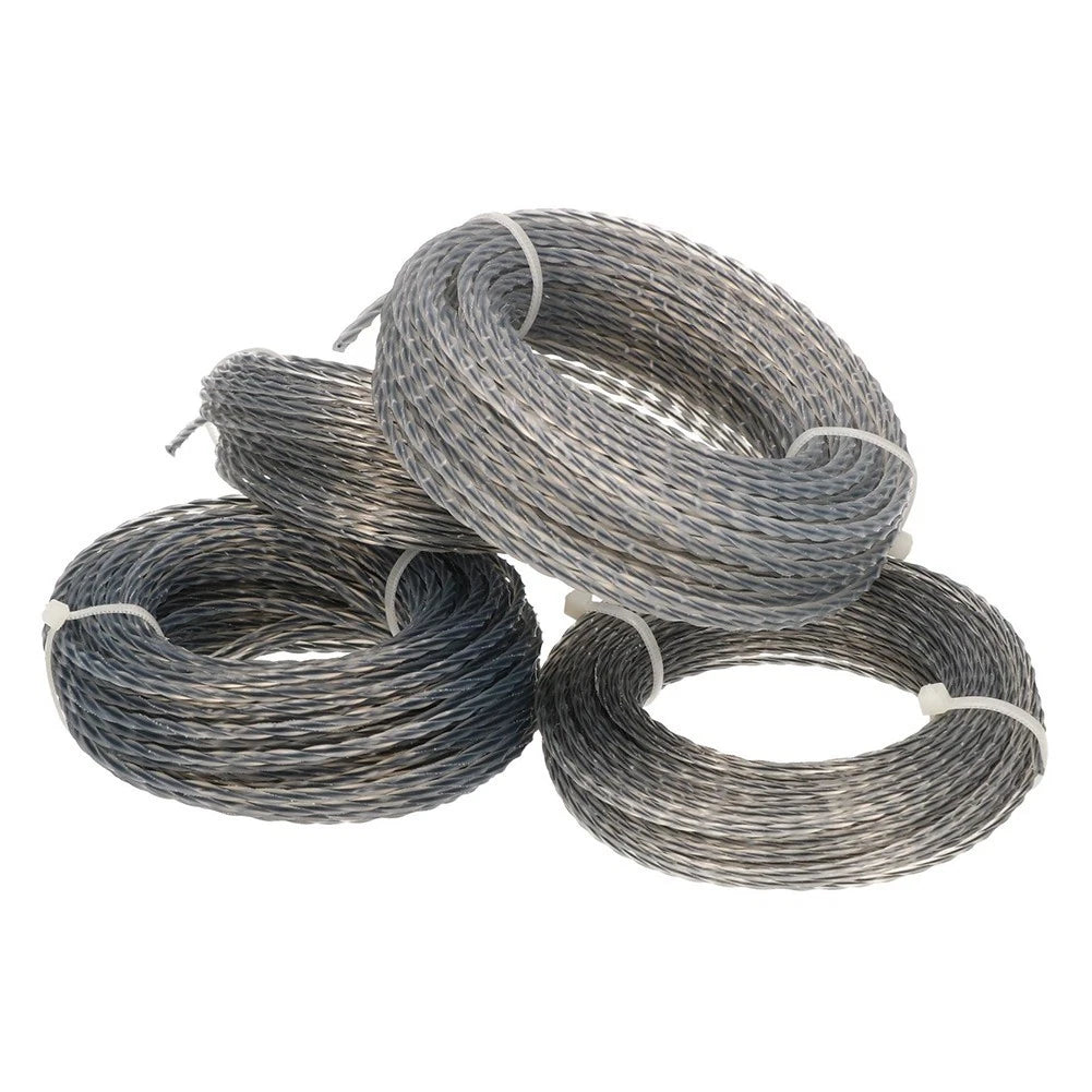 2X Core-reinforced Grass Trimmer Line 2.0 - 3.0mm x 15m Spool