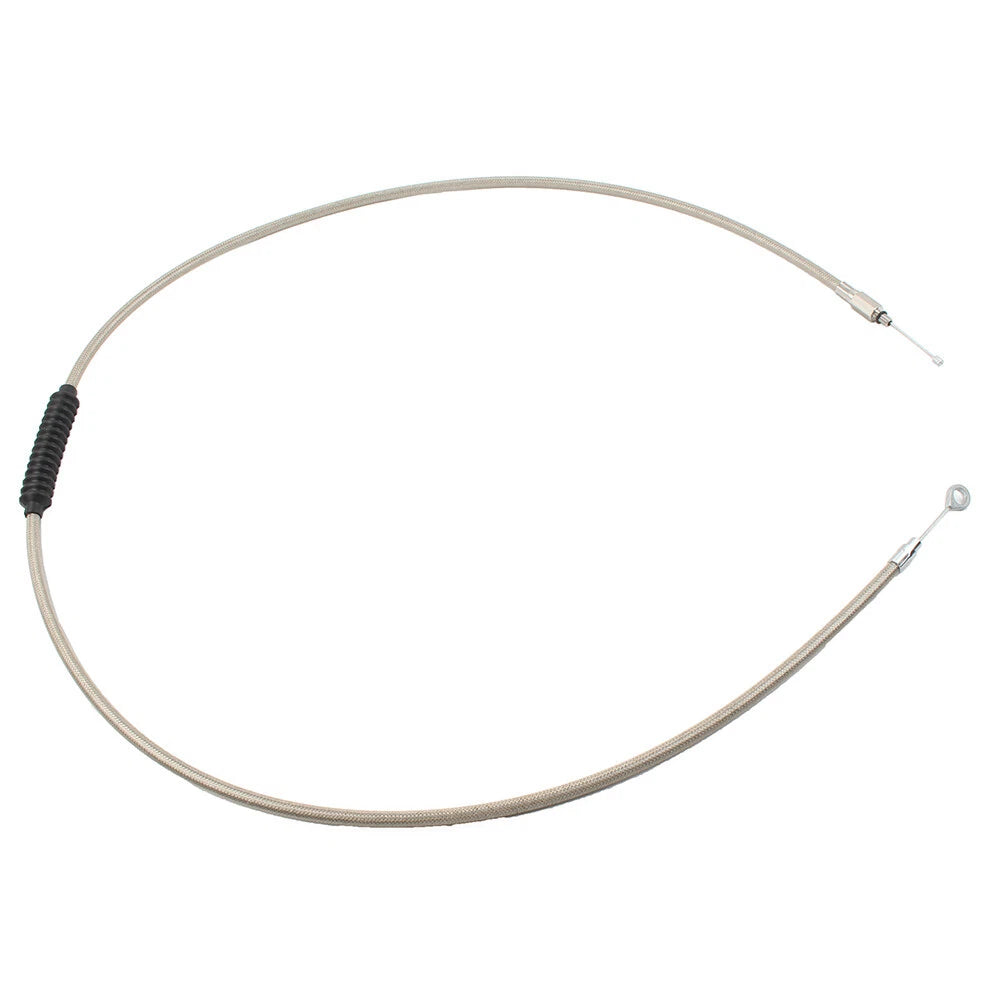 Stainless Clutch Cable for Harley Dyna FXDWG, Softail Fatboy, Road Glide