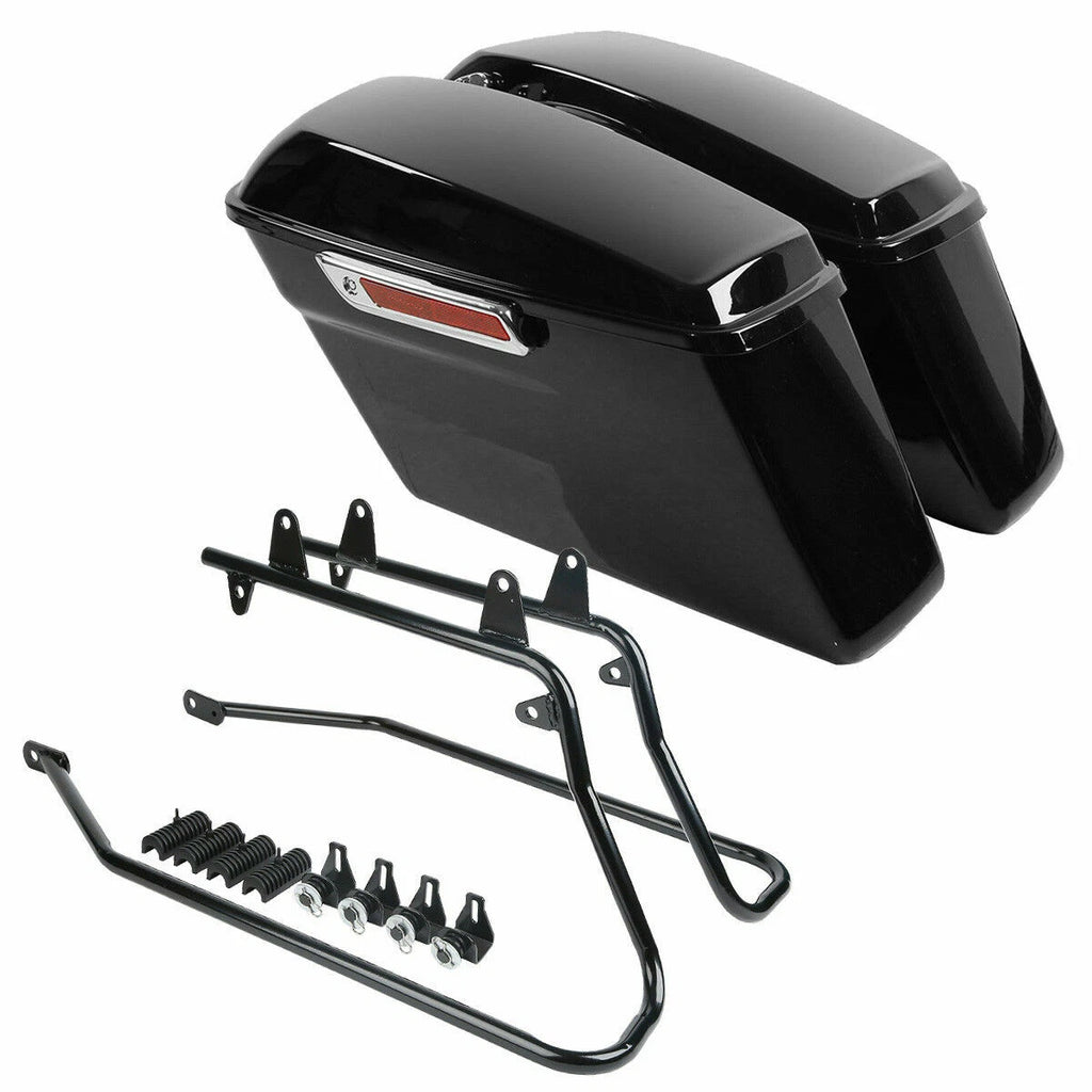 Saddlebag Conversion Bracket for Harley Softail Deluxe Fatboy FLST (1984–2017)