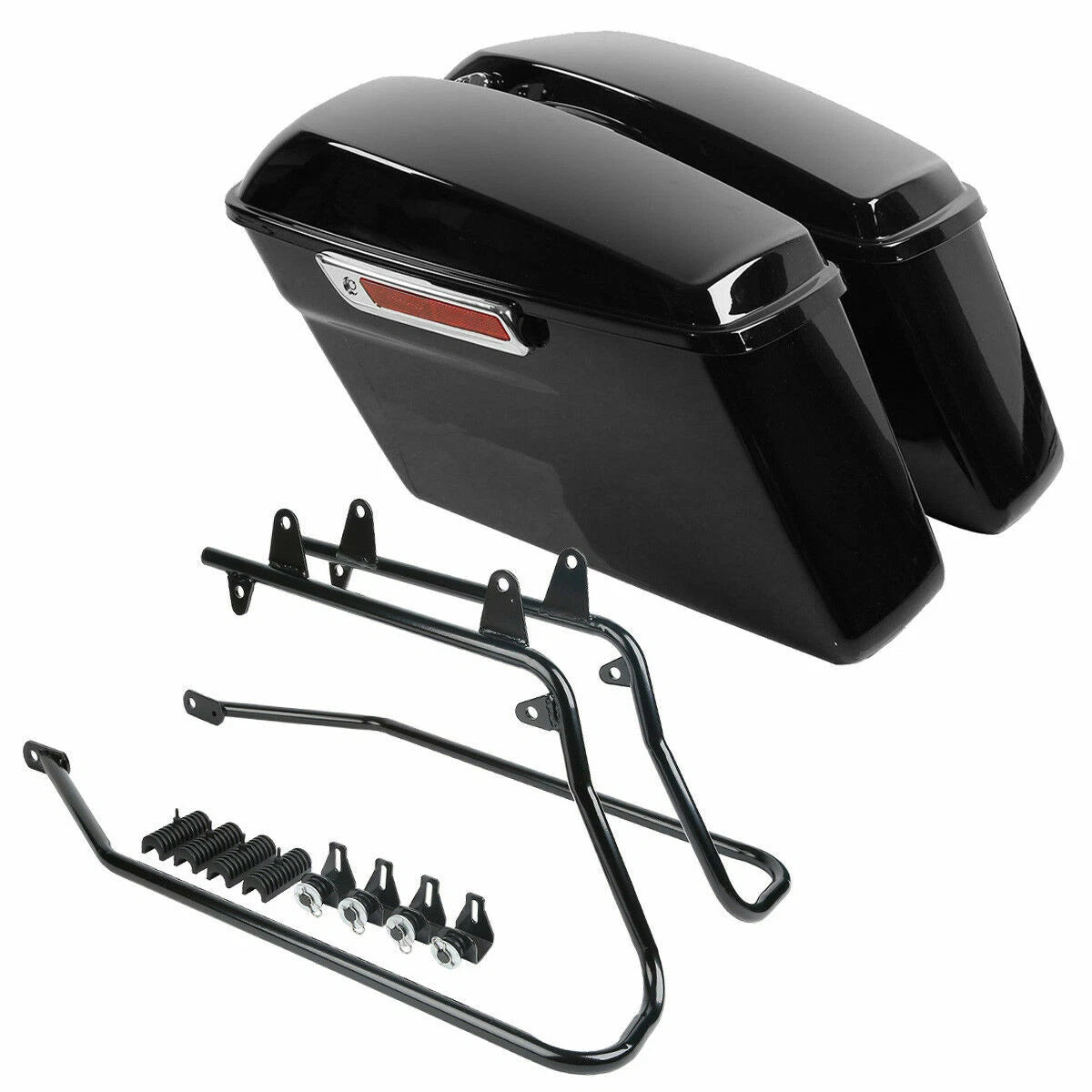 Saddlebag Conversion Bracket for Harley Softail Deluxe Fatboy FLST (1984–2017)