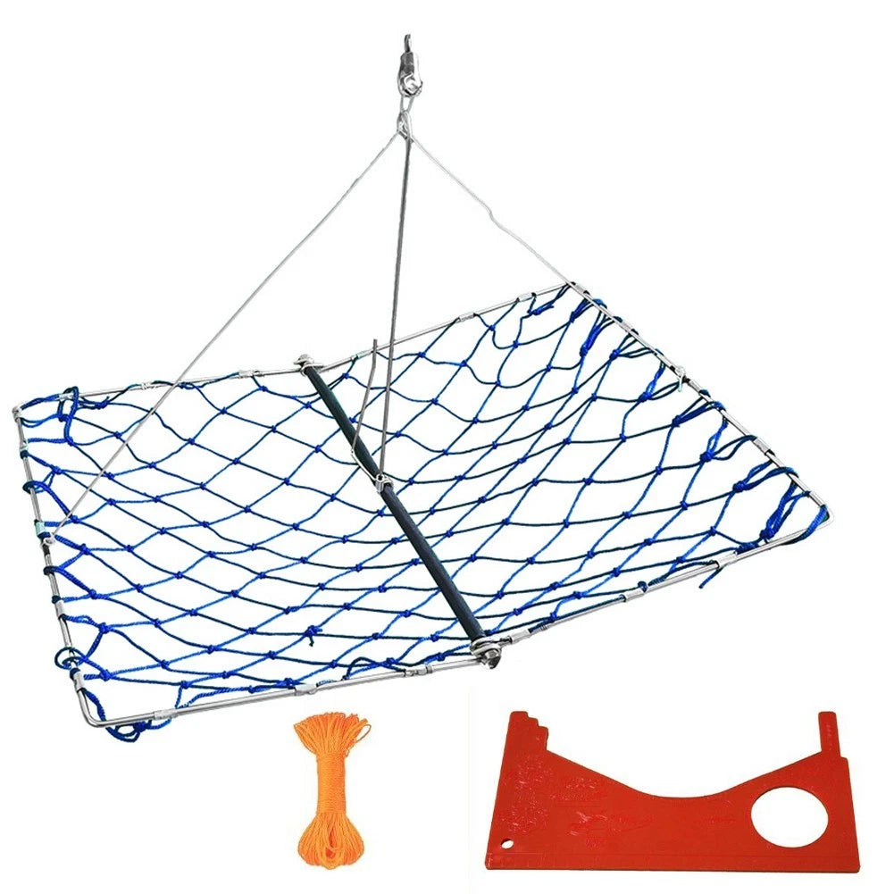 Crab Trap Catch Tool with Crab Gauges - Polyethylene Net