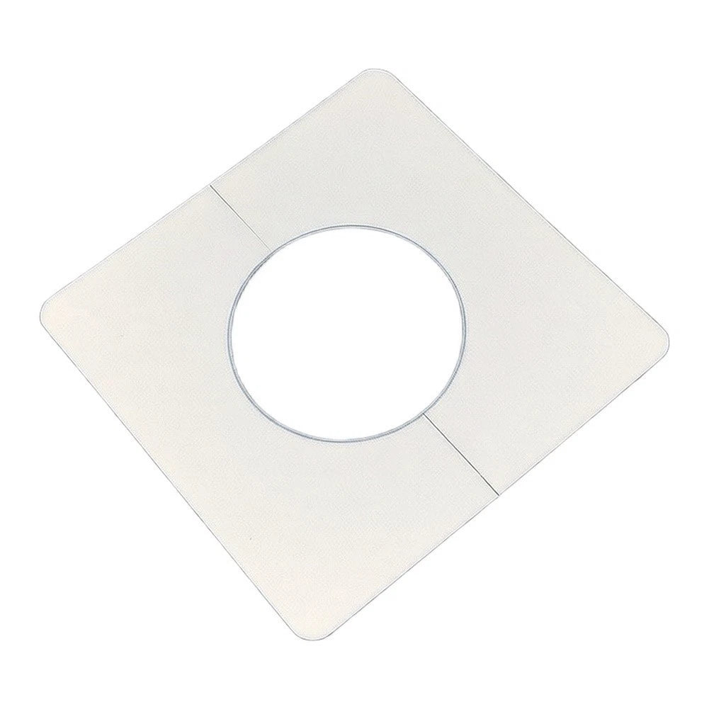 10X ABS Wall Hole Cover Sticker 86x86mm for Bathroom Kitchen