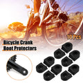 Silicone Crank Boot Protector Set for Bicycle Cycling Crank Arm Cover (10 Pc)