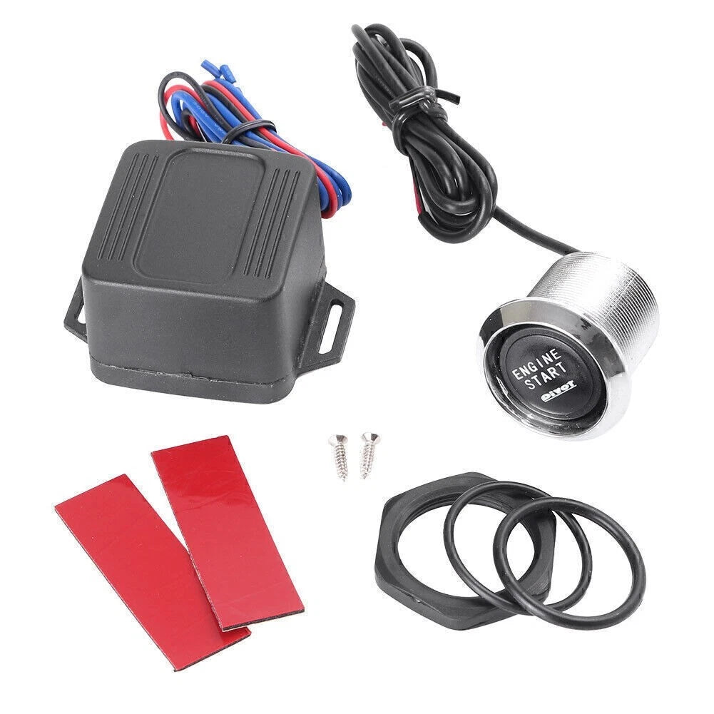 Push Button Ignition Starter Switch Kit for Universal Applications