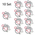 10x Carburetor Overhaul Kit for Briggs & Stratton 590589, 08P502, 093J02