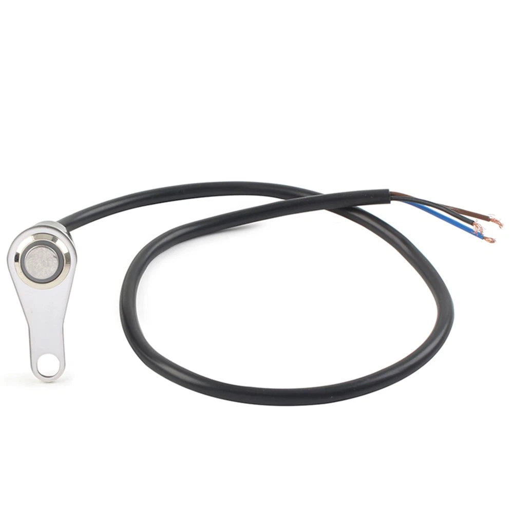 ON/OFF Handlebar Switch for Motorcycle (Push Button, Self-Return, Green)