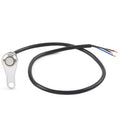 ON/OFF Handlebar Switch for Motorcycle (Push Button, Self-Return, Green)
