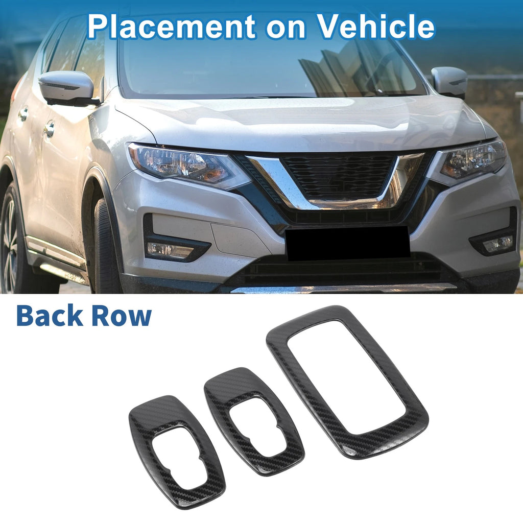 Headlight Trim Bezel for Nissan Rogue (2021–2024) ABS