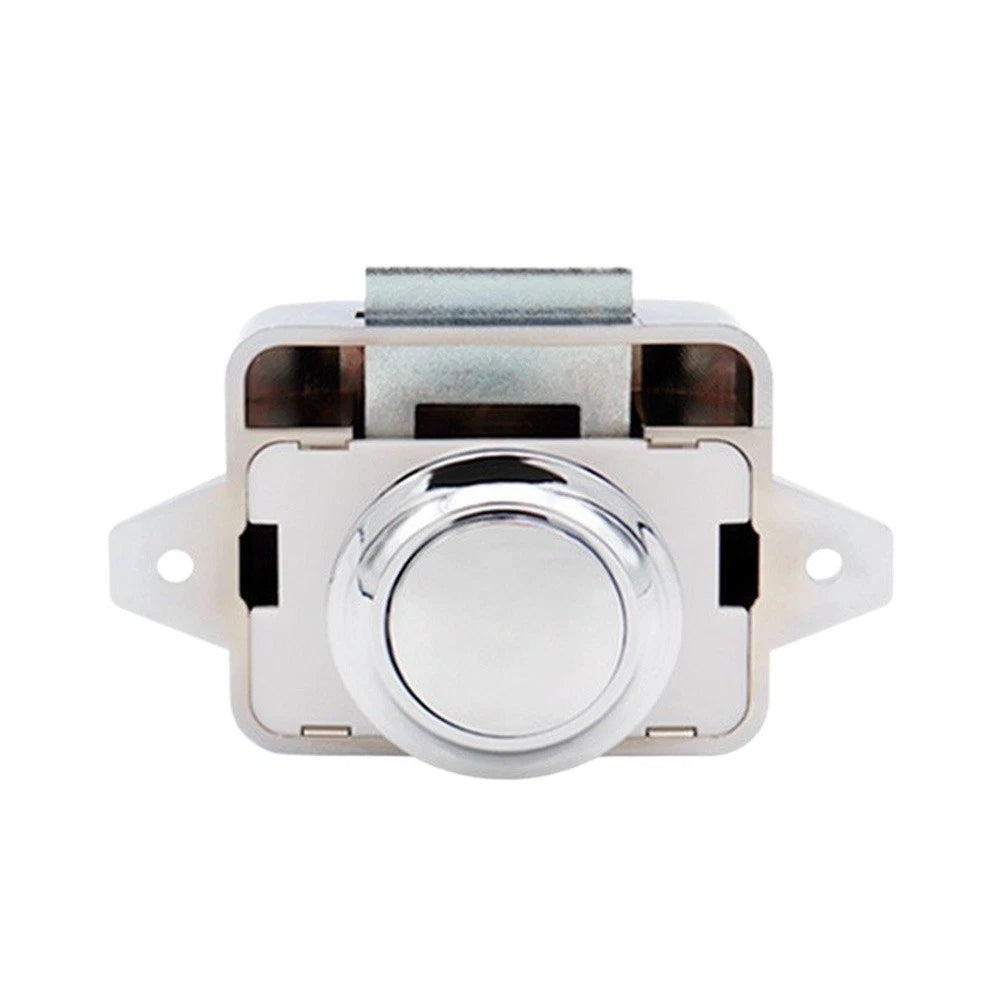 Push Button Cabinet Lock for RV Camper Yacht (26mm Mounting Hole)