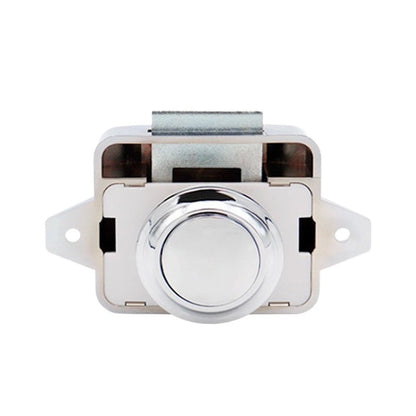 Push Button Cabinet Lock for RV Camper Yacht (26mm Mounting Hole)