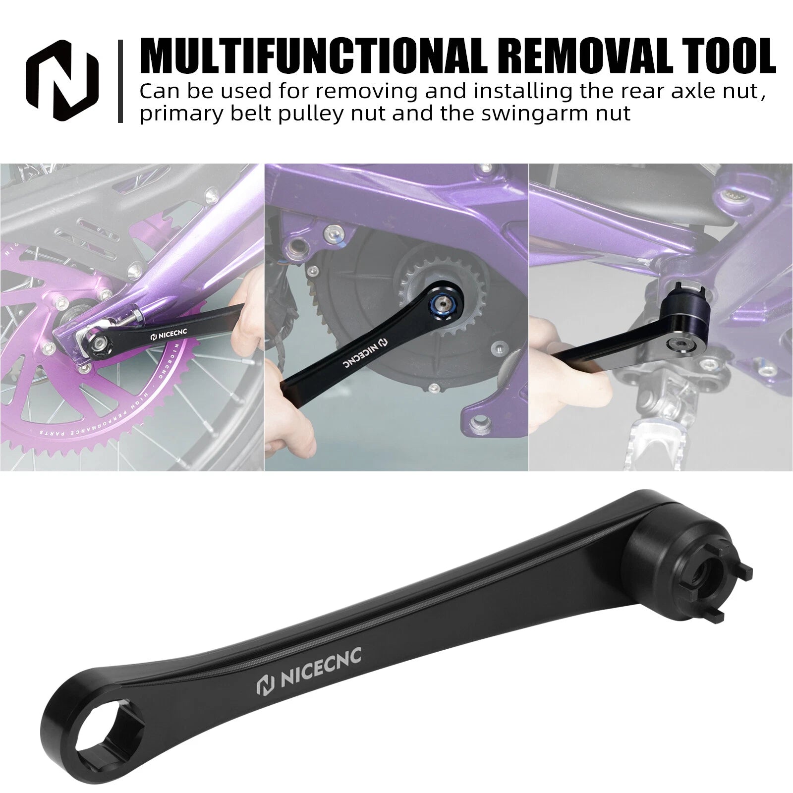 Rear Axle Nut Tool for Surron Light Bee (2019–2023)
