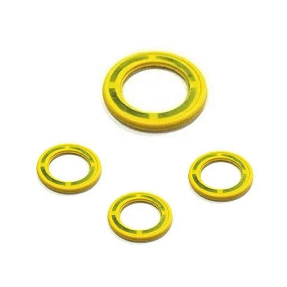 Gear Case Oil Drain Plug Washer Gasket for Mercury Mariner (8M0204693, 8M0007119)