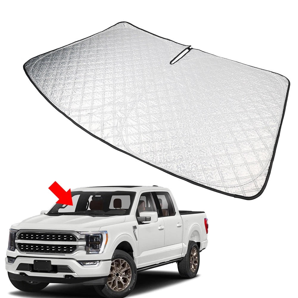 Foldable Windshield Sun Shade for Ford F150 (2021–2025)