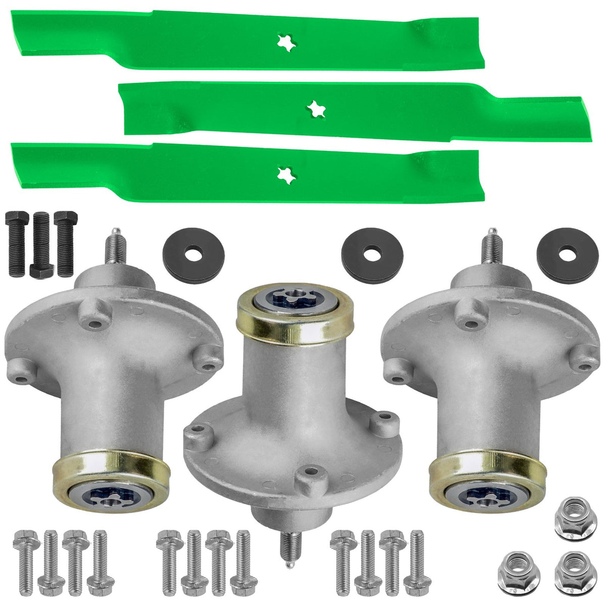 Deck Spindle Blade Rebuild Kit for Husqvarna MZ6128 61 in Deck (2010–2015)