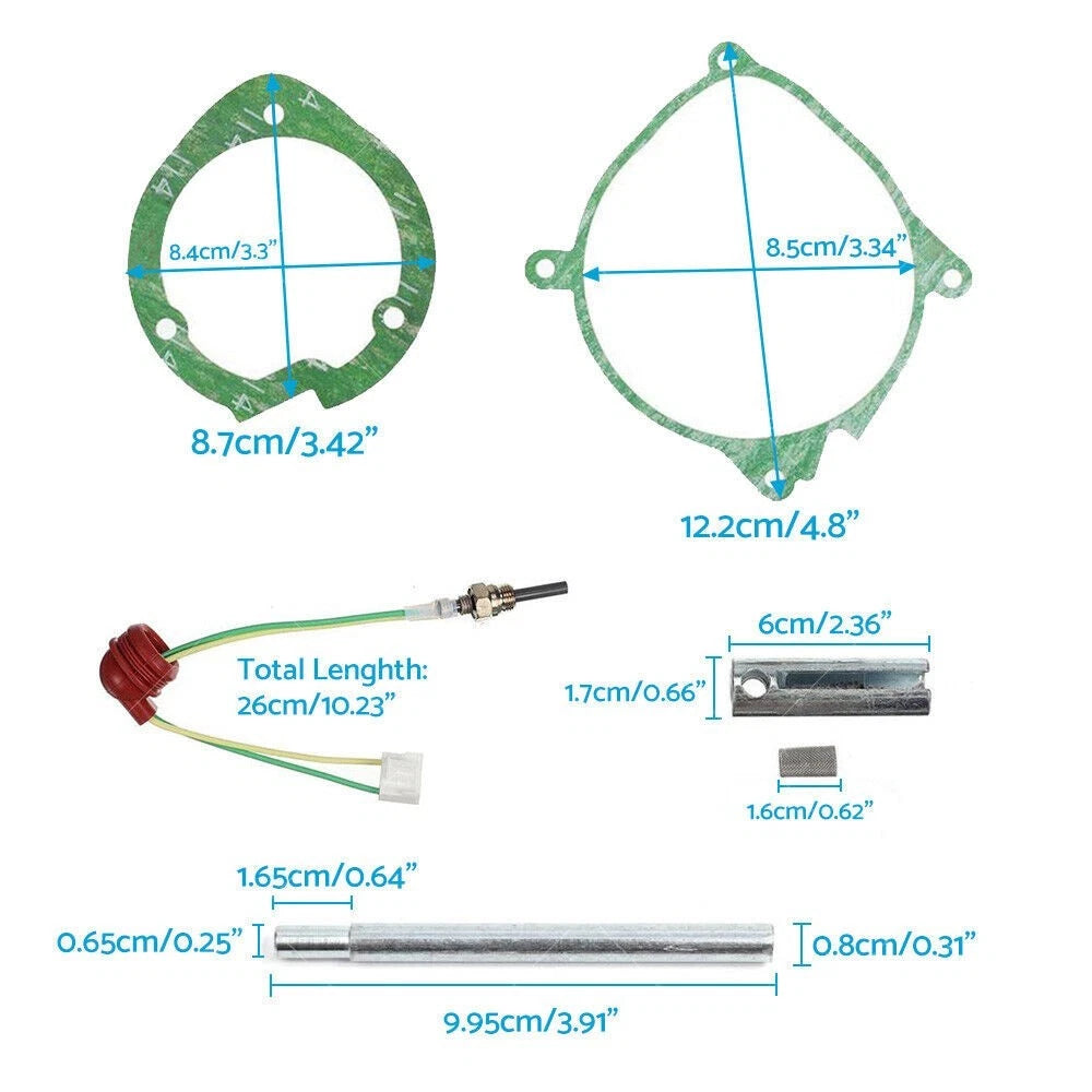 Set of 7 Replacement Parts for