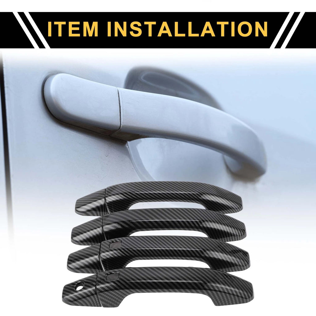 Exterior Door Handle Cover Set for Chevrolet Silverado 1500 (2014–2024)