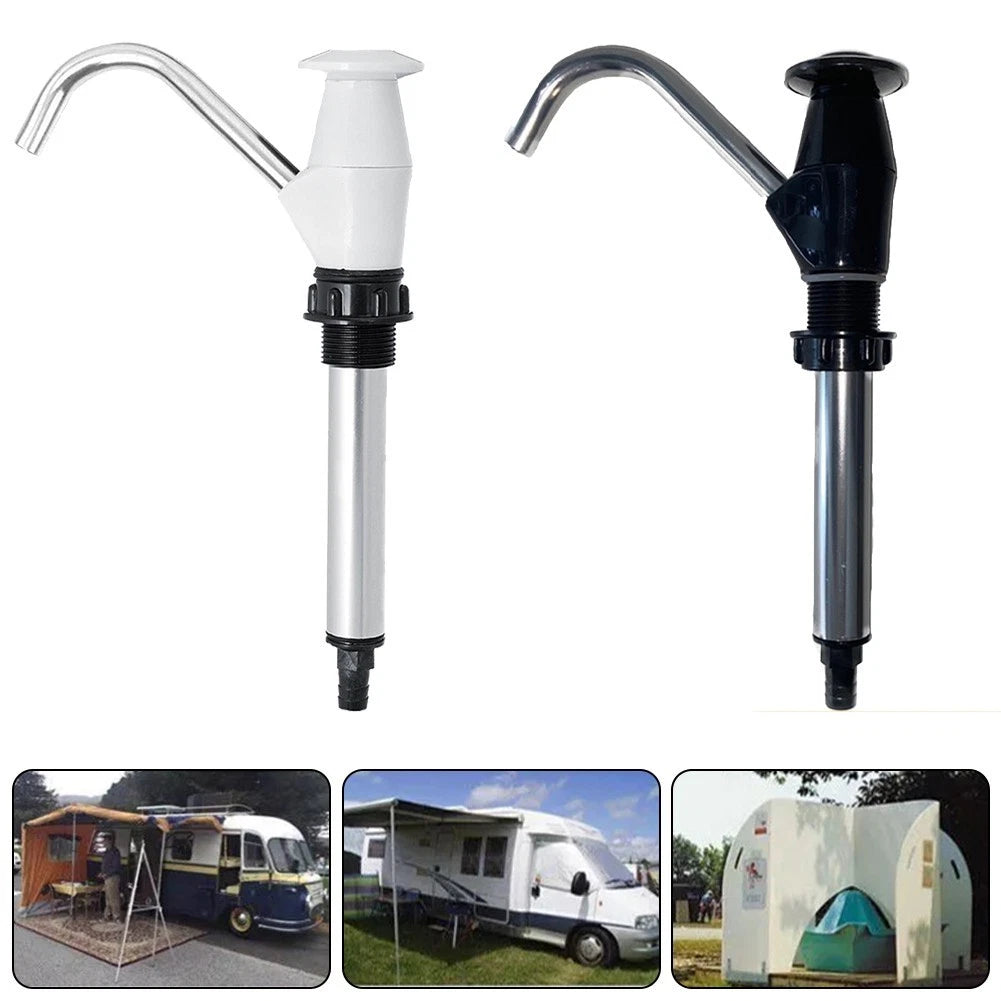 Compact Manual Water Pump Tap for Caravans (Easy Setup)