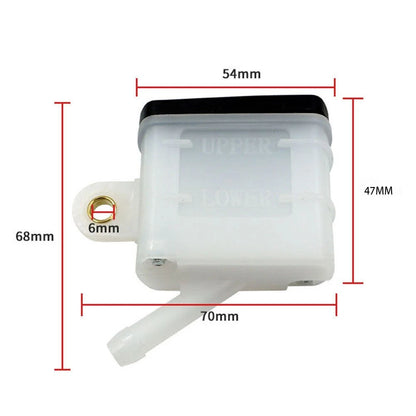 Compact Motorcycle Brake Reservoir for Most Motorcycles