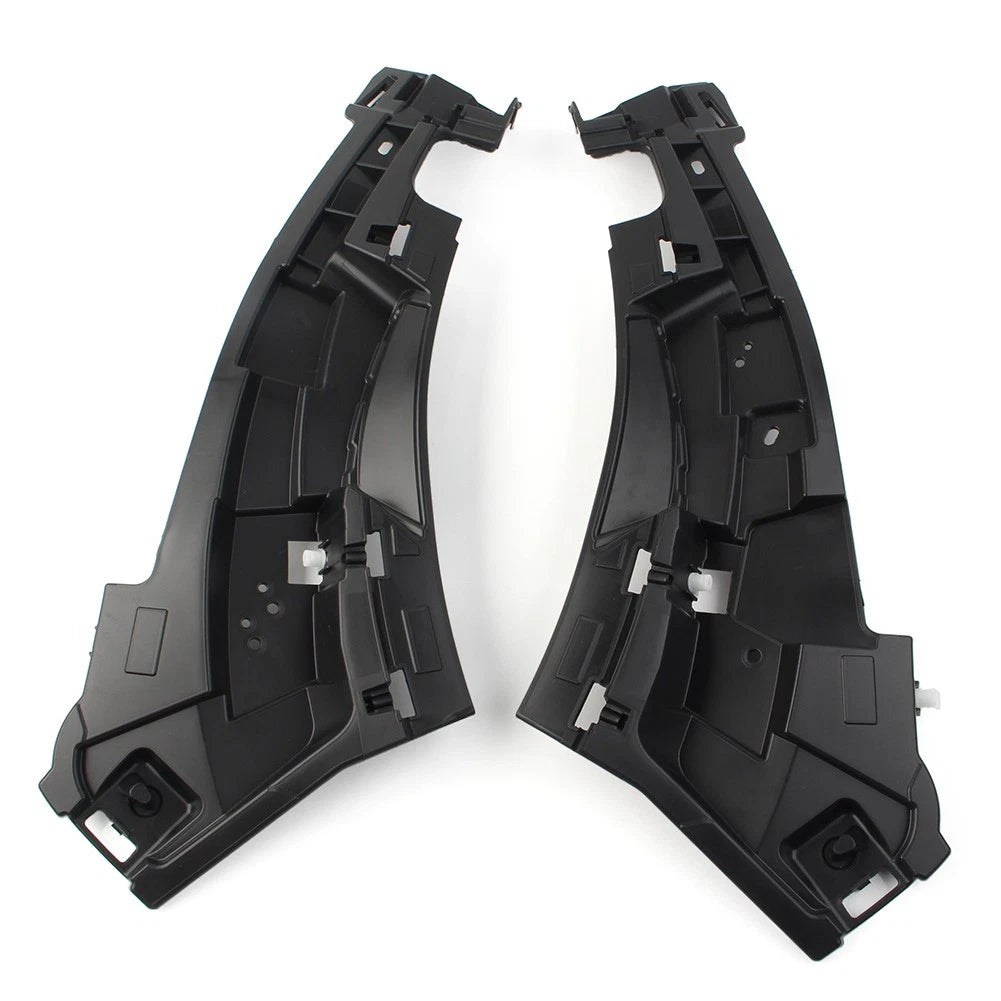 2X Front Bumper Mount Bracket LR098693 for Land Rover Range Rover (2013–2023) Black