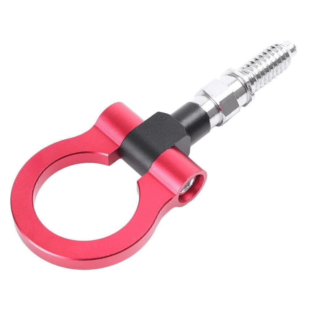 Tow Hook Ring Set of 2 for BMW (Universal Fit) Red