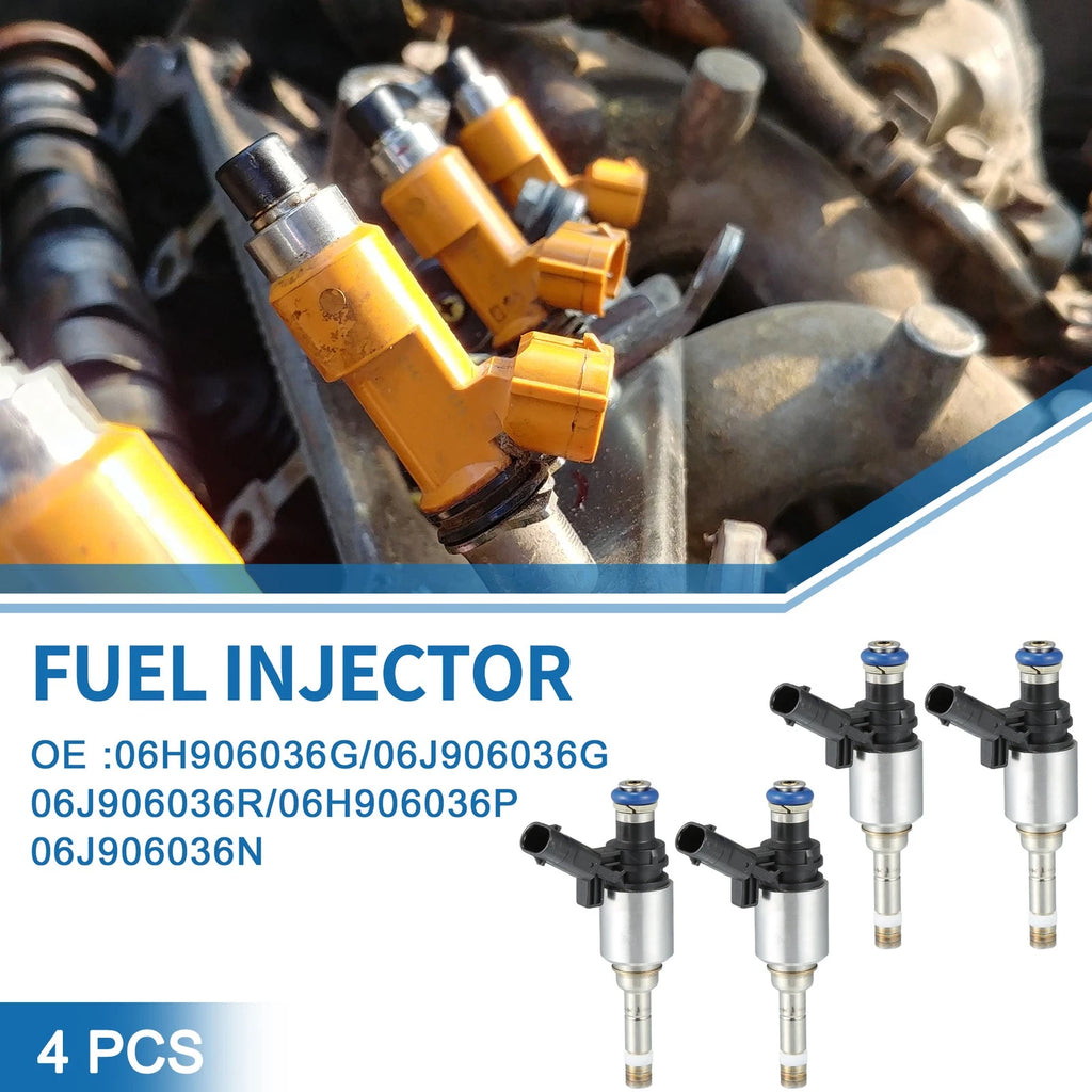 Fuel Injector Replacement for VW Tiguan 2.0 TFSI (2007–2018) 4 Pack