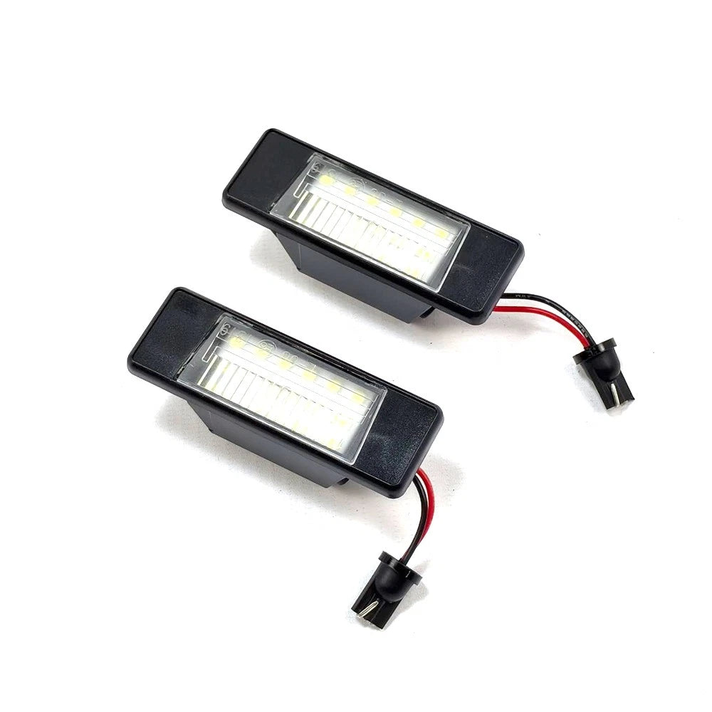 LED License Plate Lights for Nissan Juke Navara Armada NV200 Infiniti Q50