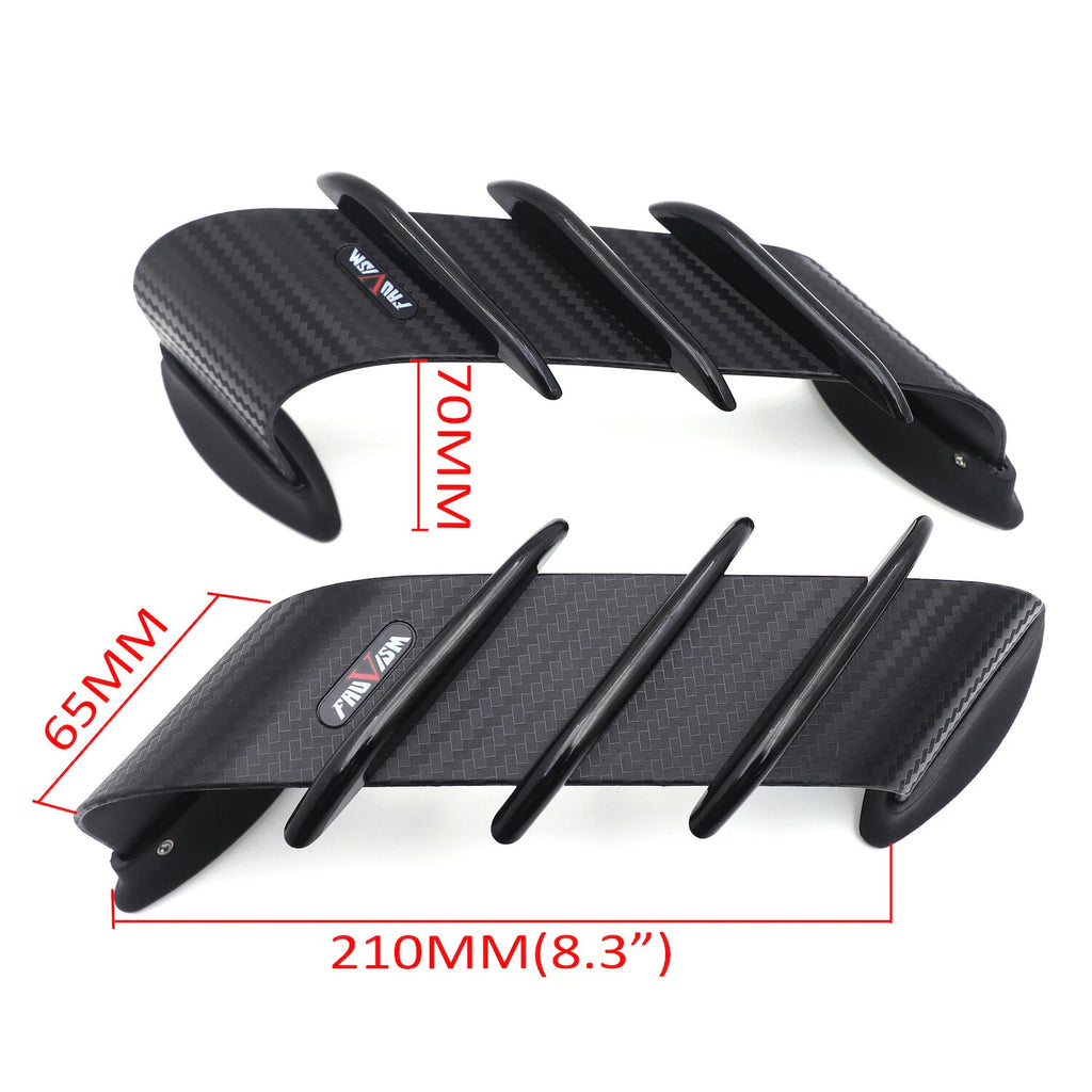 Universal Motorcycle Front Fairing Winglets Side Spoilers (All Models)