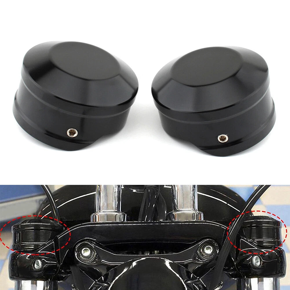 Upper Fork Stem Nut Cover Cap for Harley Softail Breakout FXBR FXBRS (2018–2023)